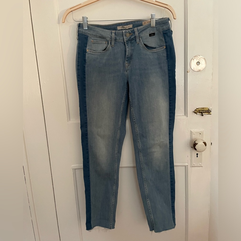 Mavi denim raw hem boyfriend jean. Size 27.